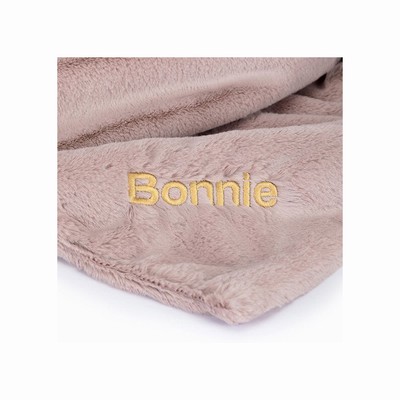 Jellycat Bashful Luxe Bunny Rosa Blankets UK | 64807XDSM